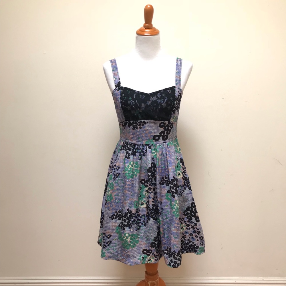 Frock By Tracy Reese | Floral Silk Fit Flare Dress